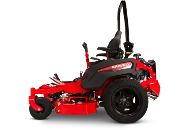 Close-up of Gravely Pro-Turn 652 Zero Turn Mower Deck