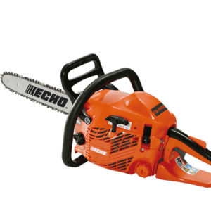 "ECHO professional chainsaw saws front view"