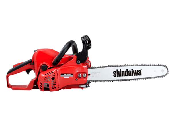 "Durable lightweight Shindaiwa commercial grade chainsaw"