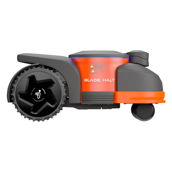 segway navi mow blade halt