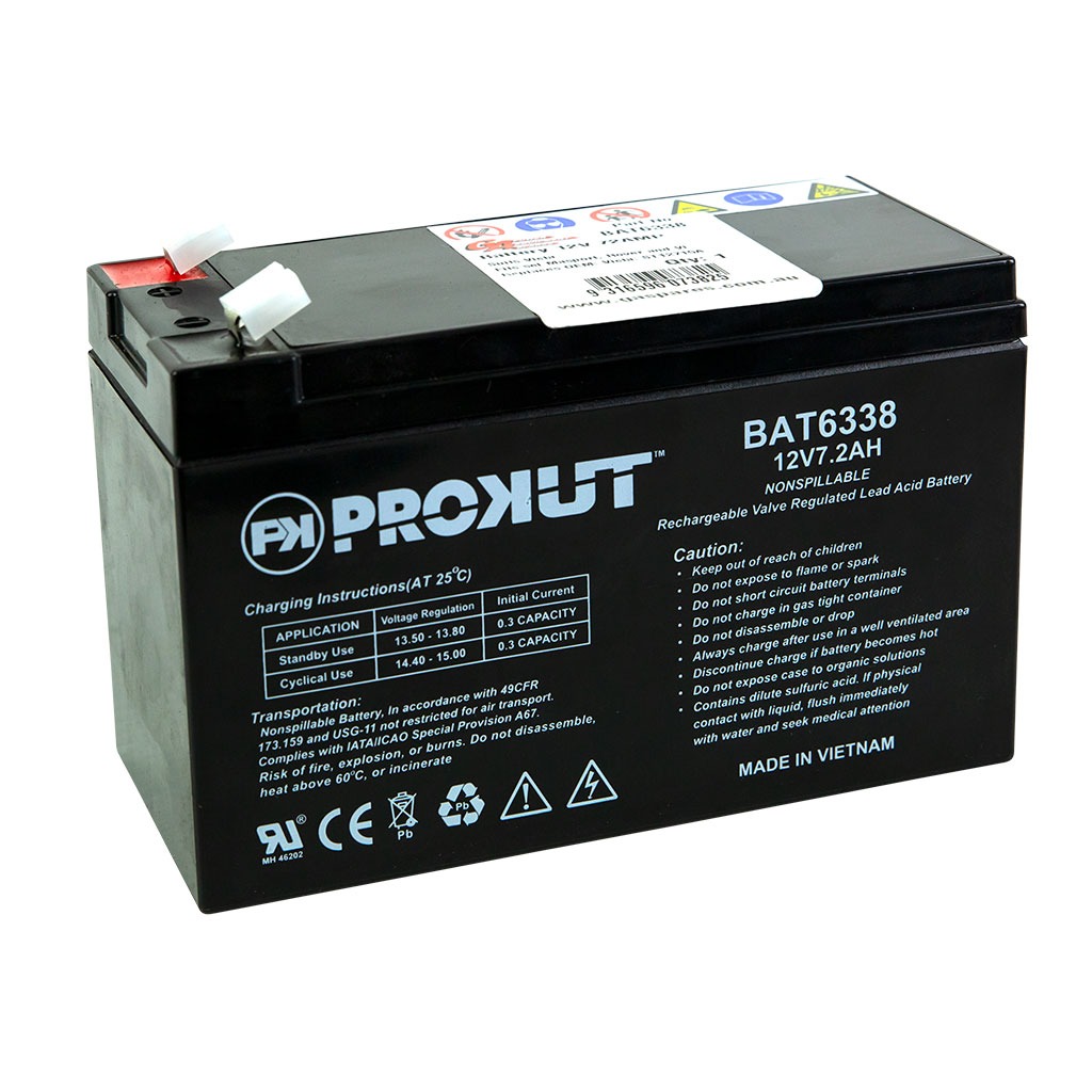 PROKUT BATTERY 12V 72AMP SUITS VICTA