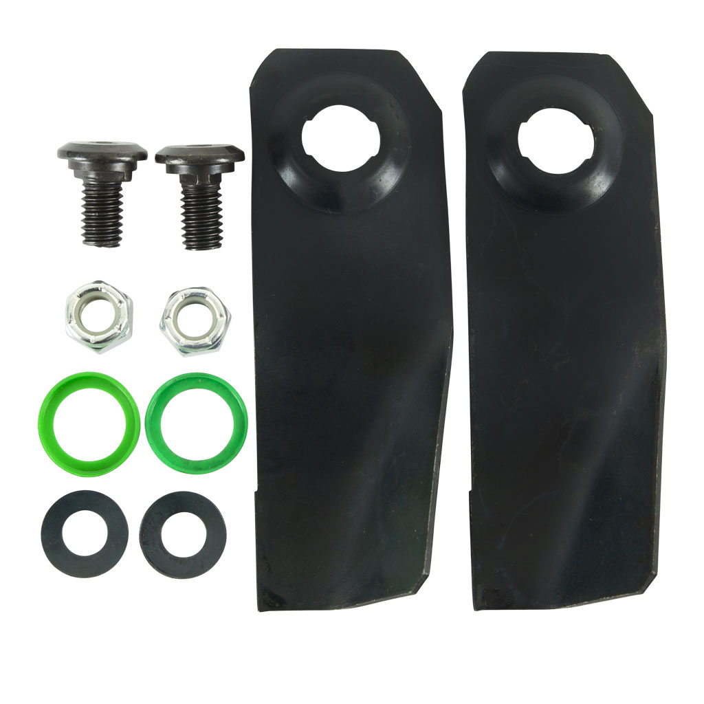 FLYMO BLADE & BOLT SET SKIN PACKED FOR DISPLAY 19 CUT BLADE  BOLT COMBO