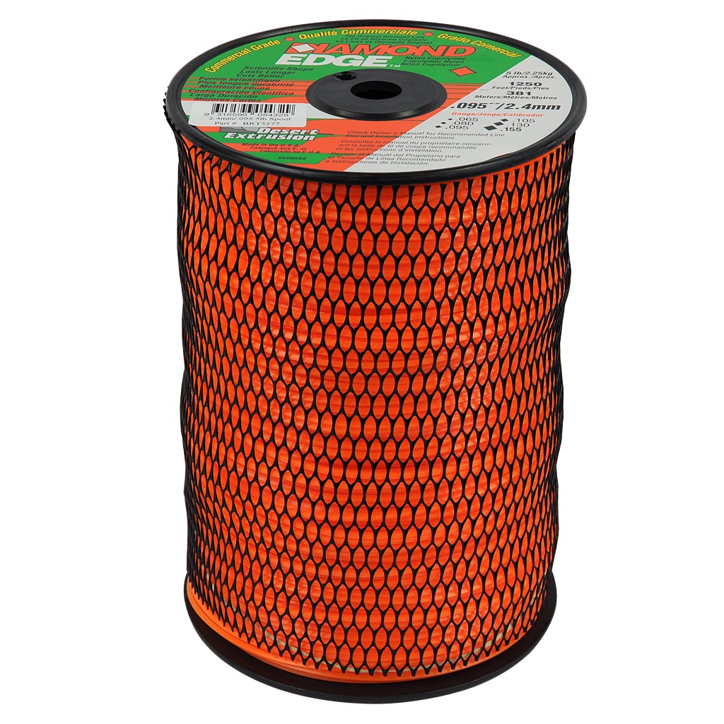 DIAMOND EDGE TRIMMER LINE 095  240MM SPOOL LENGTH 381M