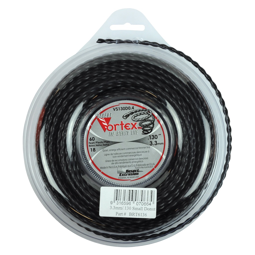 DESERT VORTEX TRIMMER LINE 130  330MM SMALL DONUT LENGTH 18M