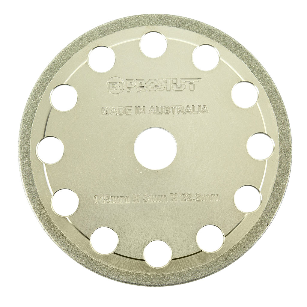 PROKUT DIAMOND GRINDING WHEEL 145MM X 3MM X 222MM SUITS 0325 & 38 LP CHAIN