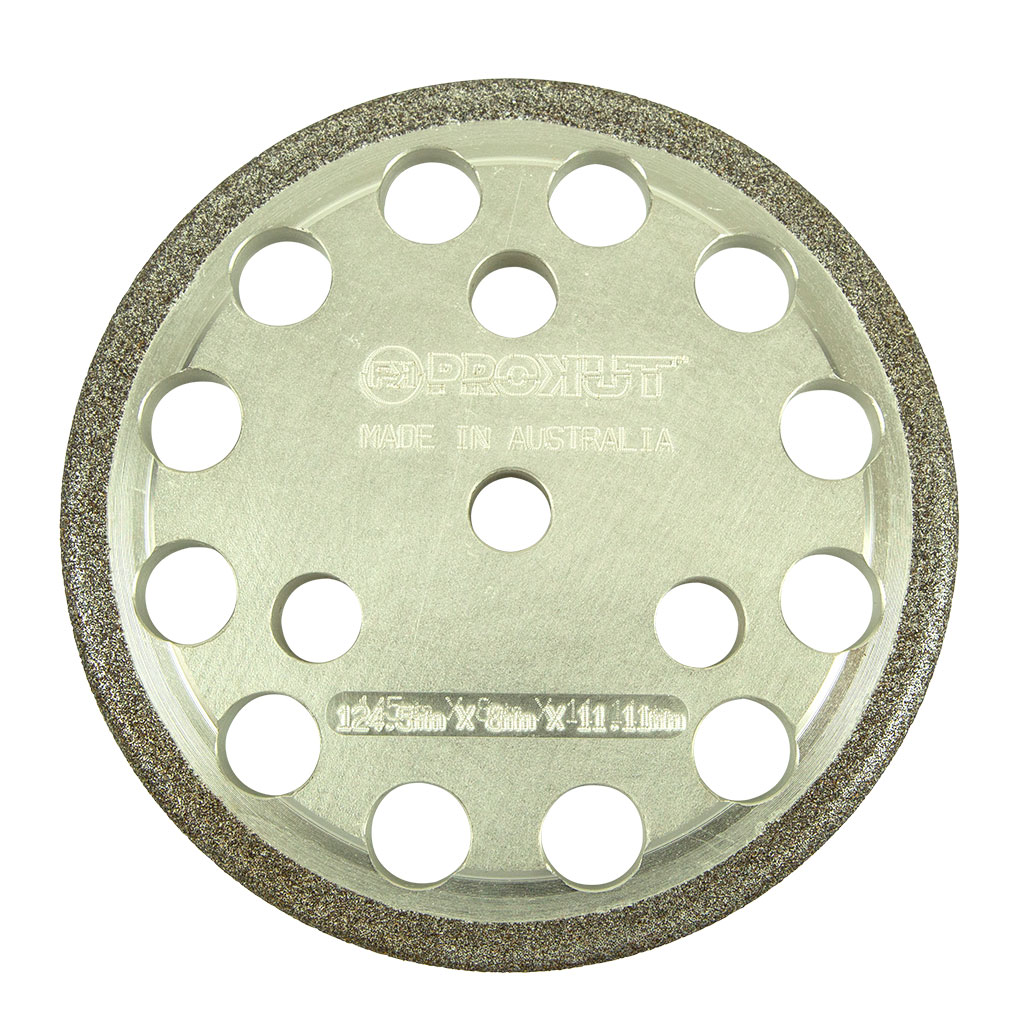 PROKUT CBN GRINDING WHEEL 125 X 8 X 111 SUITS 34 CHAIN