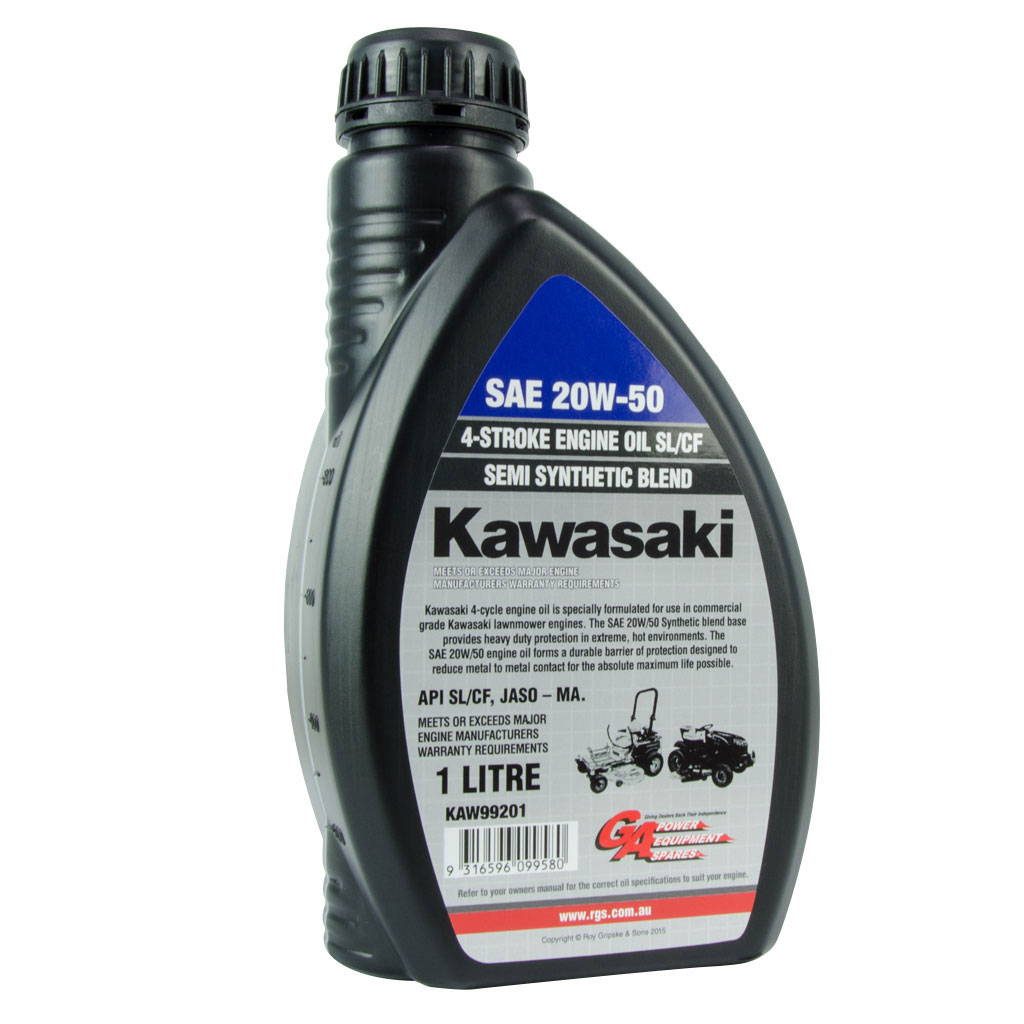 KAWASAKI OIL SAE 20W50 SEMI-SYNTHETIC 4-STROKE ENGINE 1L