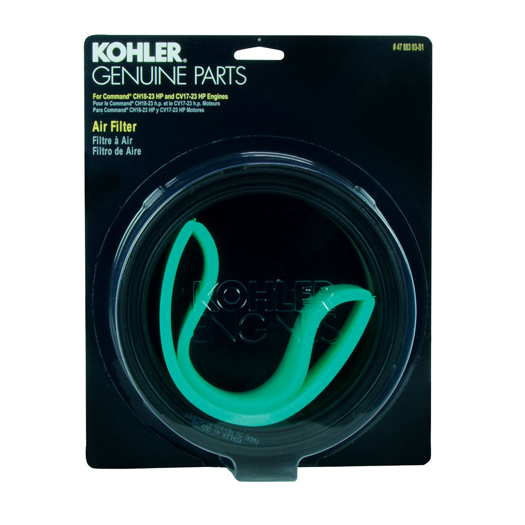 KOHLER AIR FILTER KIT CH18-25 620-740 K SERIES CV17-23 620-730 M12-14