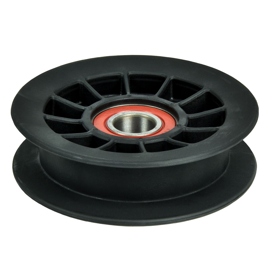 PULLEY FLAT IDLER PLASTIC (A 3-18) SUITS HUSTLER