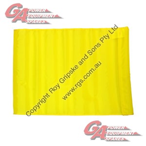 R&R YELLOW TUBE FLAG (SET OF 9)