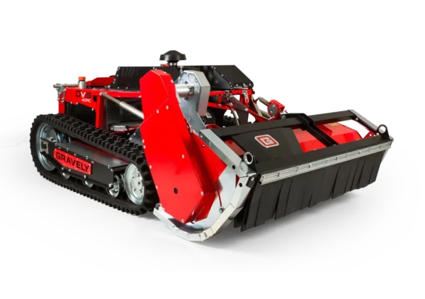 Gravely Ovis 1000 Remote Controlled Steep Slope Mower Demonstration